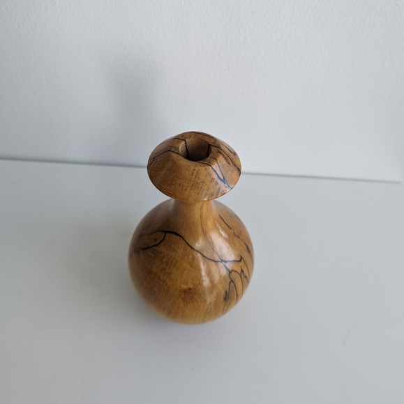 Spalted wood vase - Small - Picture 4 of 8